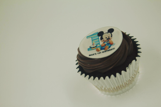 First Birthday Cupcakes