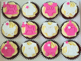 Baby Shower Cupcakes (Box of 12)