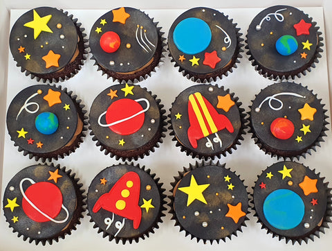 Galaxy Cupcakes (Box of 12)