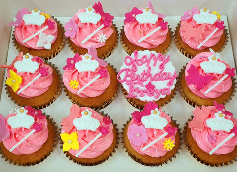 Princess Cupcakes (Box of 12)