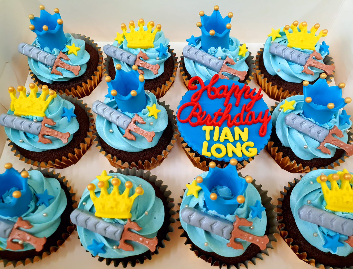 Little Prince Cupcakes (Box of 12)