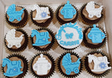 Baby Shower Cupcakes (Box of 12) - Cuppacakes - Singapore's Very Own Cupcakes Shop