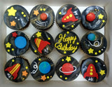 Galaxy Cupcakes (Box of 12) - Cuppacakes - Singapore's Very Own Cupcakes Shop