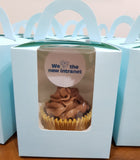Printed toppers (Box of 12) - Cuppacakes - Singapore's Very Own Cupcakes Shop