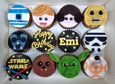 Starwars Cupcakes (Box of 12) - Cuppacakes - Singapore's Very Own Cupcakes Shop