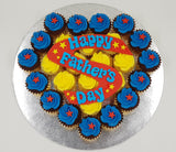 Father's Day Mini Cupcake Set - Super Happy Father's Day - Cuppacakes - Singapore's Very Own Cupcakes Shop