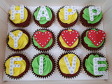 Alphabet Cupcakes (Box of 12)
