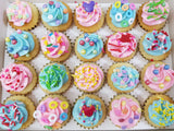 Assorted Sprinkles Mini Cupcakes (Box of 20) - Cuppacakes - Singapore's Very Own Cupcakes Shop
