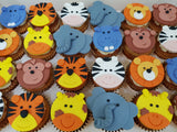 Jungle Animal Cupcakes (Box of 12) - Cuppacakes - Singapore's Very Own Cupcakes Shop