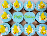 Yellow Duckie Cupcakes (Box of 12) - Cuppacakes - Singapore's Very Own Cupcakes Shop