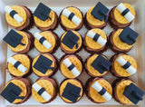 Graduation Mini Cupcakes (Box of 20)