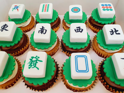 Mahjong Cupcakes (Box of 12)