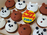 Bare Bear Cupcakes (Box of 12)