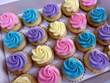 Mini Cupcakes (Box of 20) - Cuppacakes - Singapore's Very Own Cupcakes Shop