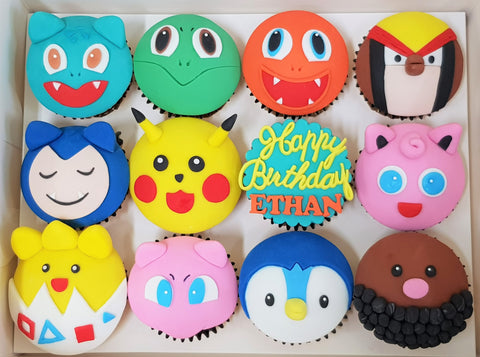 Pokemon Cupcakes (Box of 12)
